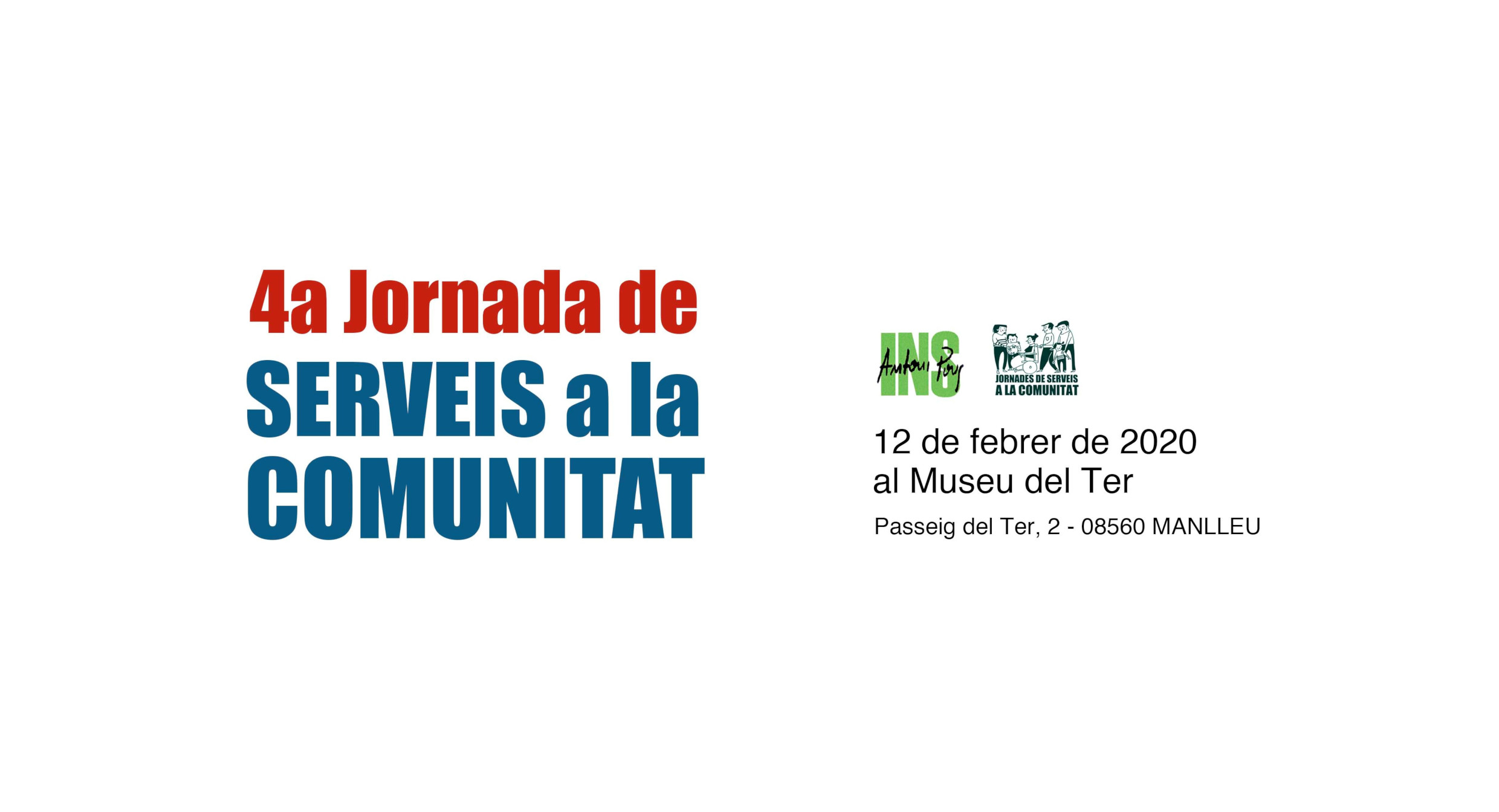 4a JORNADA DE SERVEIS A LA COMUNITAT